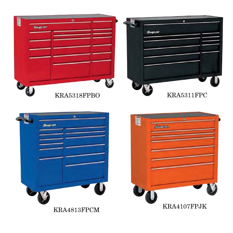 Snapon-Heritage Series-Heritage Series Roll Cab Drawer Sizes
